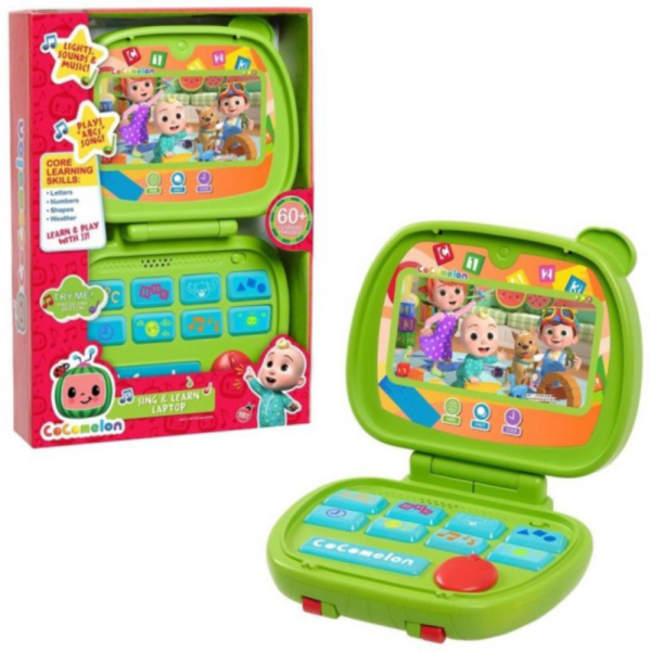 

Dijual Mainan Aksesoris Cocomelon Singing Learning Portable Laptop Bersuara Diskon