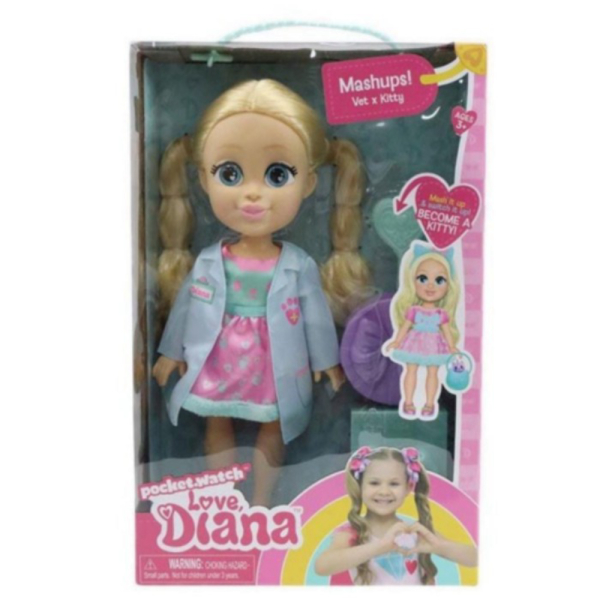 

Jual Mainan Boneka Love Diana Doll Mashup Vet Dokter X Kitty Kostum Kucing Diskon