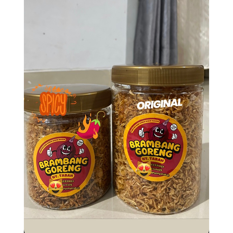 

Bawang goreng pedas asin 100gr