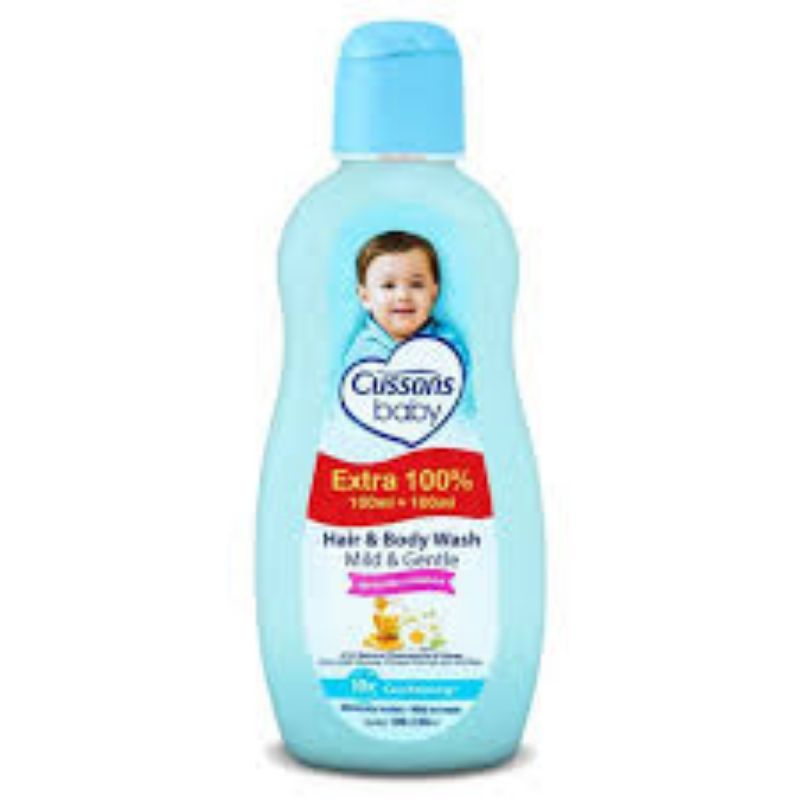 cussons sabun bayi biru mild 200 ml