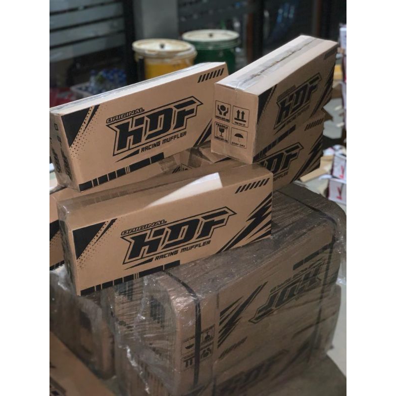 

KARDUS PACKING TAMBAHAN SILINCER ORIGINAL HDF RACING MUFFLER
