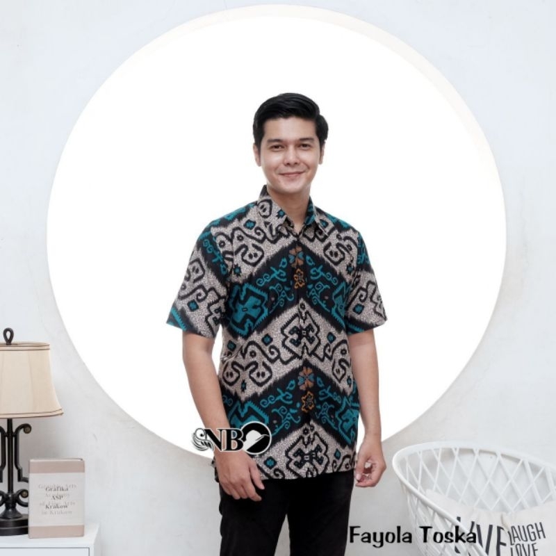 Terbaru atasan batik Couple bahan katun prima adem halus motif FAYOLA