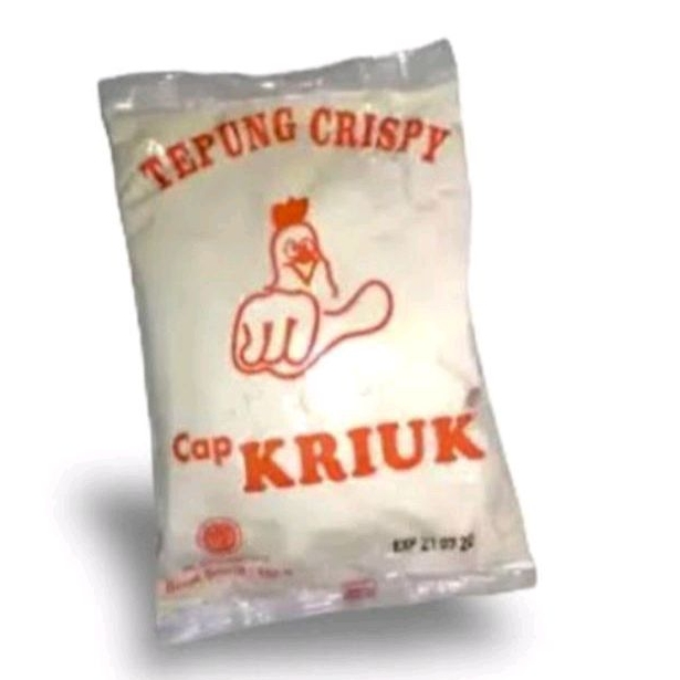 

Tepung Krispy Kriyuk cap Jempol 150gr/Tepung Rempeyek Cap Virgo 40 gr