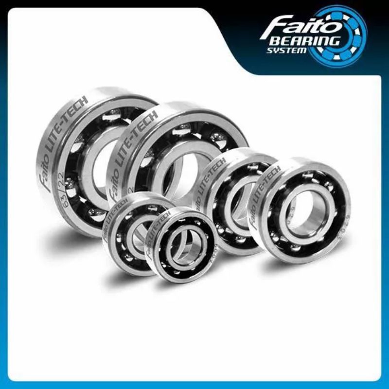 FAITO Bearing Engine Klaher Laher Bearing mesin Faito S720 RX king Jupiter Ninja Satria Fu MX king Vixion Vega Vega R Jupiter Z F1ZR Force 1 KLX DTRACKER Sonic 150 Supra GTR Karisma Mio Nouvo Nmax Aerox Lexi R15 Satria 2Tak Beat Scoopy Revo Blade Fino X