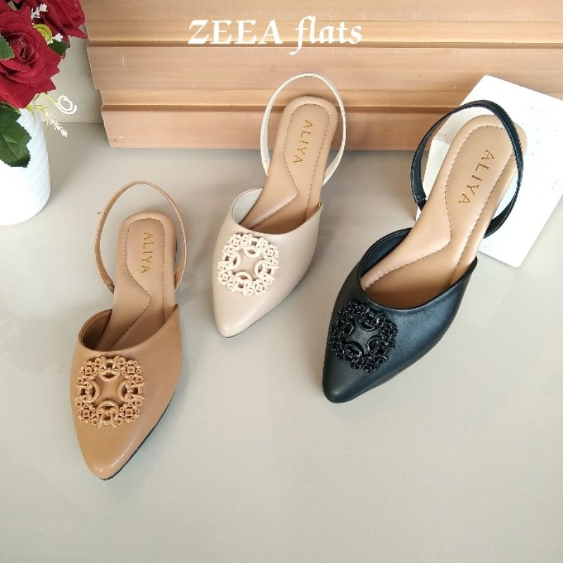 Aliyashoes Flat Mules Zeea