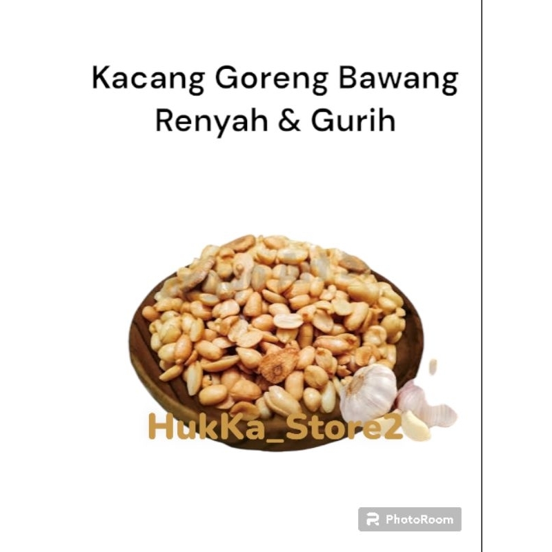 

Kacang Bawang Super Renyah & Gurih Kemasan 1kg