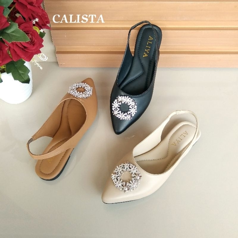 Aliyashoes Calista Sandal Flat Wanita