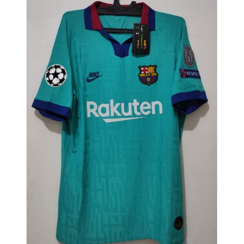 Jersey Barcelona Away 3rd 2019/2020 Retro Vintage Player Issue BNWT