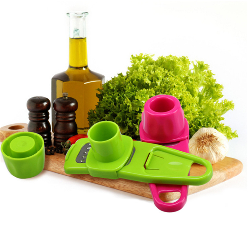 Parutan Bawang Serbaguna Stainless Steel Garlic Grinder - PJ492