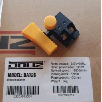 Switch BA126 Doliz Switch Saklar Mesin Serut Doliz Seri BA 126
