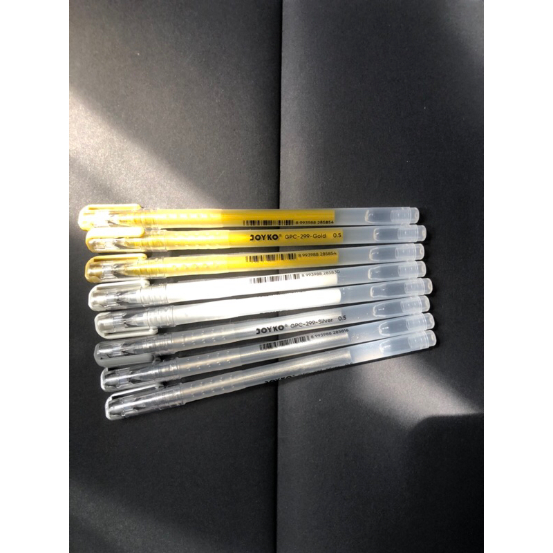 

Joyko pulpen warna gold/silver/white for scrapbook