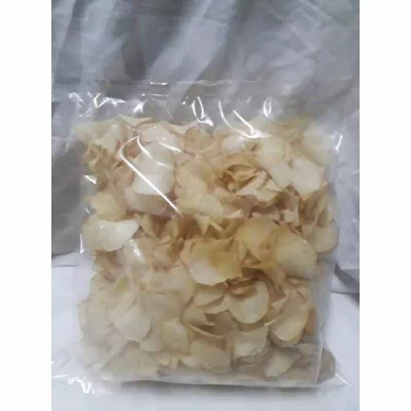 

KERIPIK SINGKONG RENYAH GURIH RASA BAWANG 500 GRAM