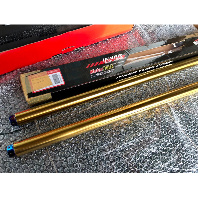 as shock depan gold emas import inner rx king 31 original