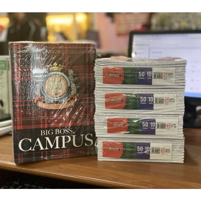 

Buku Tulis BIG BOSS Campus 50 Lembar buku tulis Eceran Murah