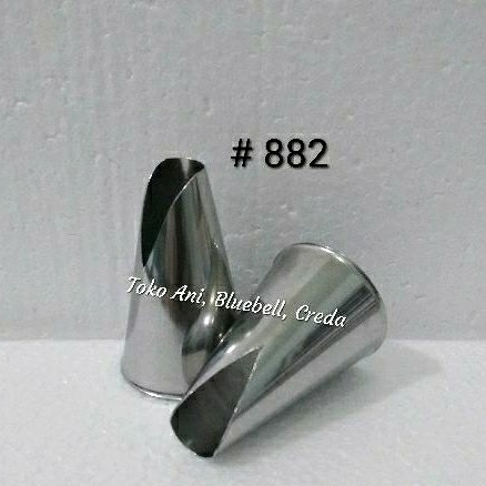 Ateco Medium Saint Honore Pastry Piping Tip #882 ( Ateco Spuit Saint Honore #882 )