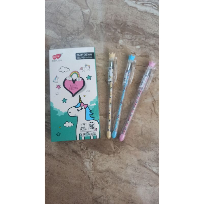 

bolpen gel merk zhinxin g 3106 ketebalan 0.5mm
