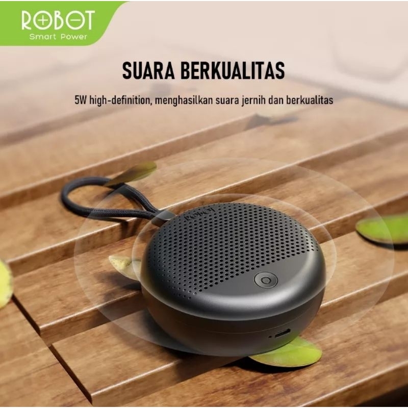 Robot Rb30 Mini Portable Bluetooth True Wireless Speaker Chip 5.1 Stereo Tws Micro