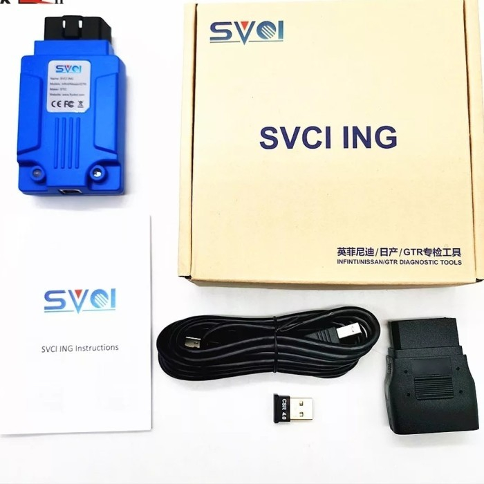 SVCI ING Infiniti Nissan GTR Consult 3 Plus Diagnostic Tool Programing