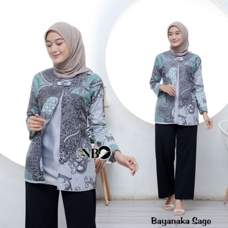 ATASAN BATIK BLOUSE M L XL XXL