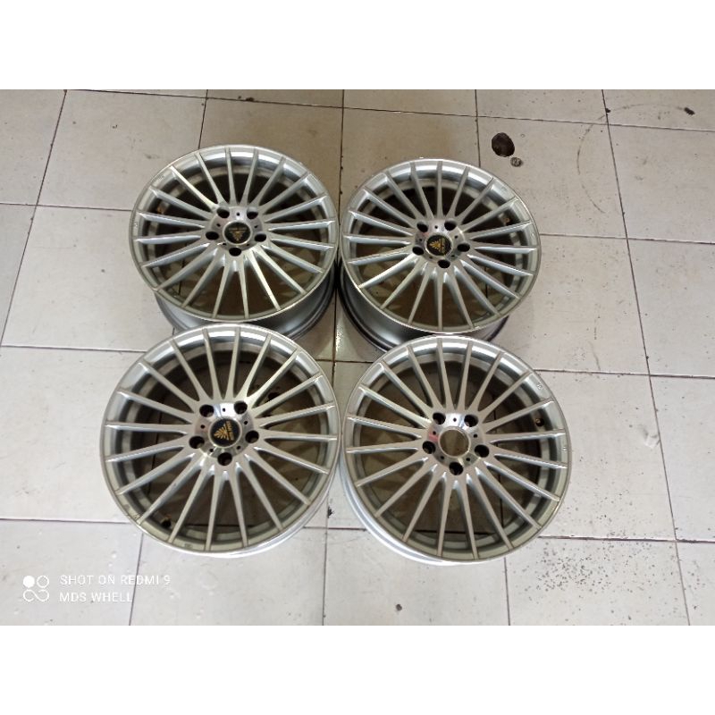 Velg Mobil Racing Bekas Ring 17 Lubang 5 vossen untuk crv, hrv