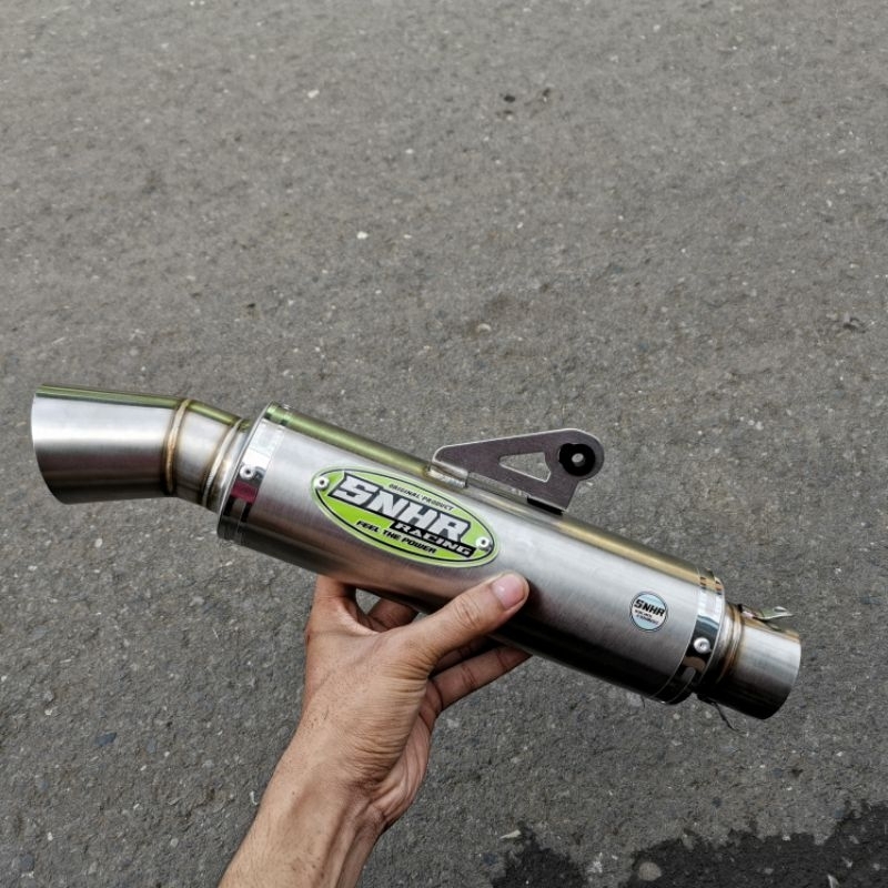 SILINCER model SAMLONG p25 cm inlet 38mm & 50mm ORIGINAL SNHR RACING