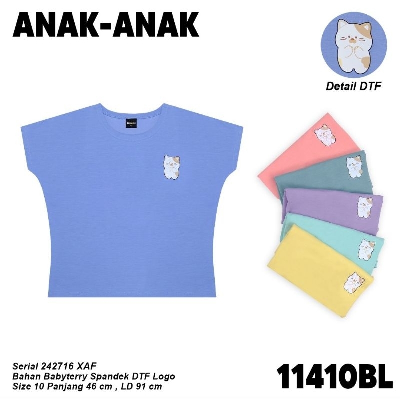 ATASAN ANAK 5-8 tahun bahan babytery spandek merk LEMONE