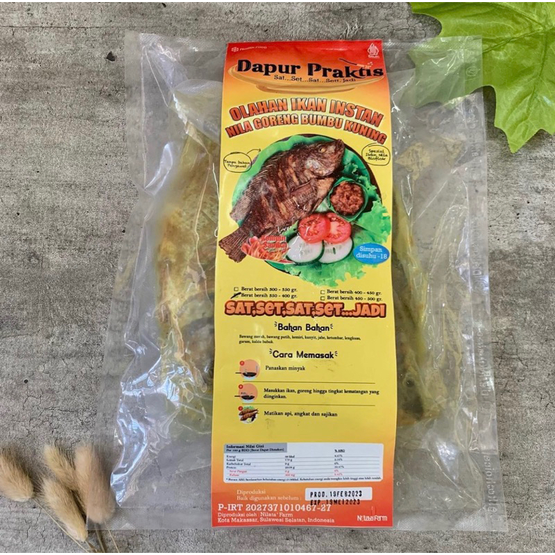 

Dapur Praktis Nila Bumbu Kuning