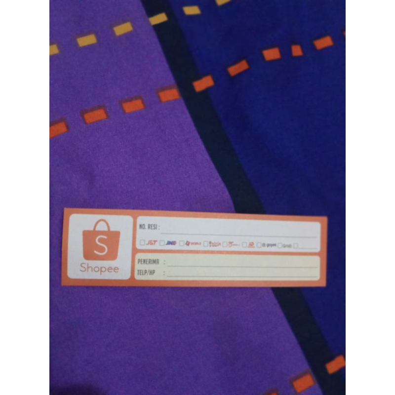 

STIKER LABEL PENGIRIMAN SHOPEE (ECER)