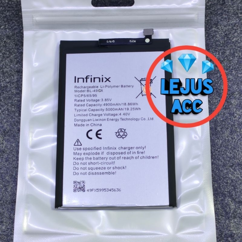 Baterai Batre Battery Infinix Hot 11s NFC - Infinix Note 7 BL-49GX Original