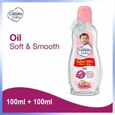 Cussons Baby Oil 100ml + 100ml ORIGINAL-BPOM