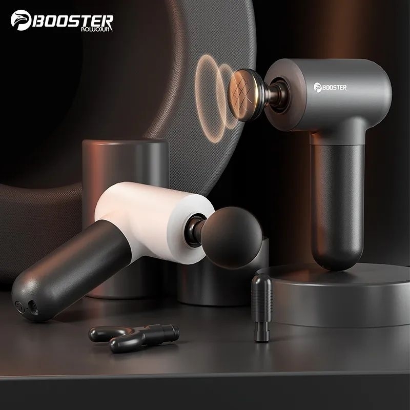 Booster 2023 Mini V3 Charging Fascia Gun Vibration Muscle Relaxation Massager Neck And Back Compression Portable Fitness Device