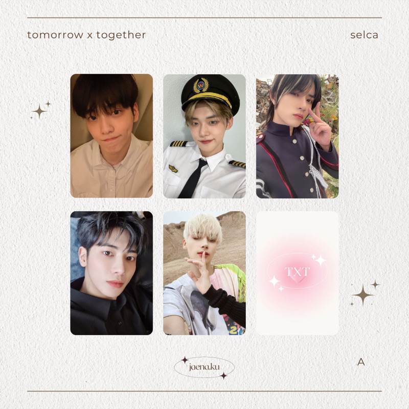 [TXT] PHOTOCARD SELCA 2 TOMORROW X TOGETHER