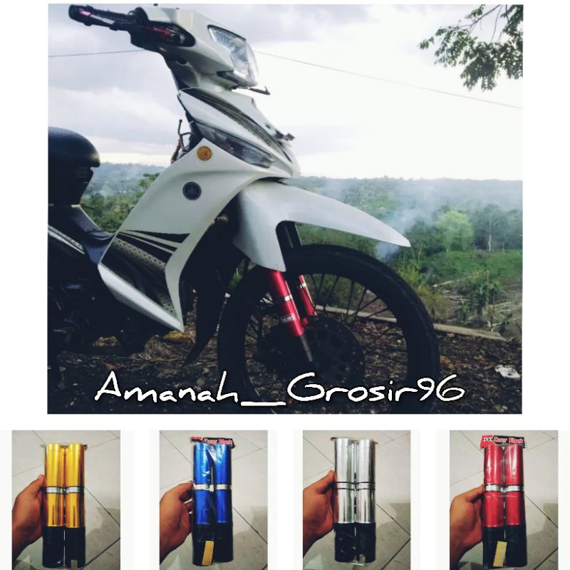 cover shock/pelindung shockbreaker motor Vega ZR , Vega R ,pengaman shock depan Yamaha