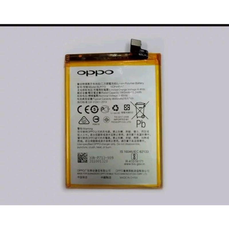 BATERAI REALME BLP 713 BLP713 3 PRO ORIGINAL