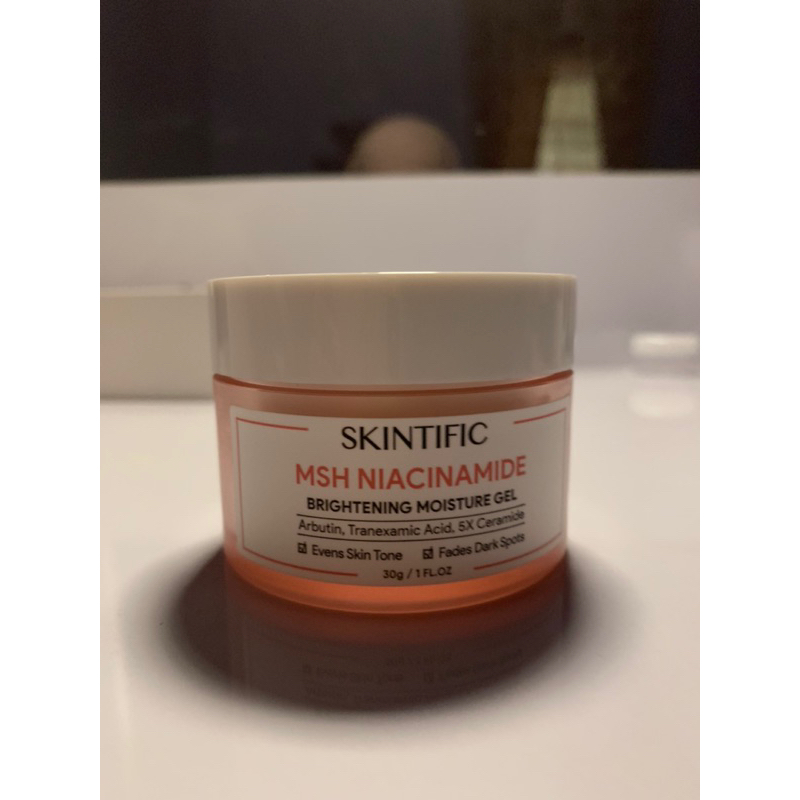 SKINTIFIC Niacinamide Brightening Moisture Gel (porsi share in jar)