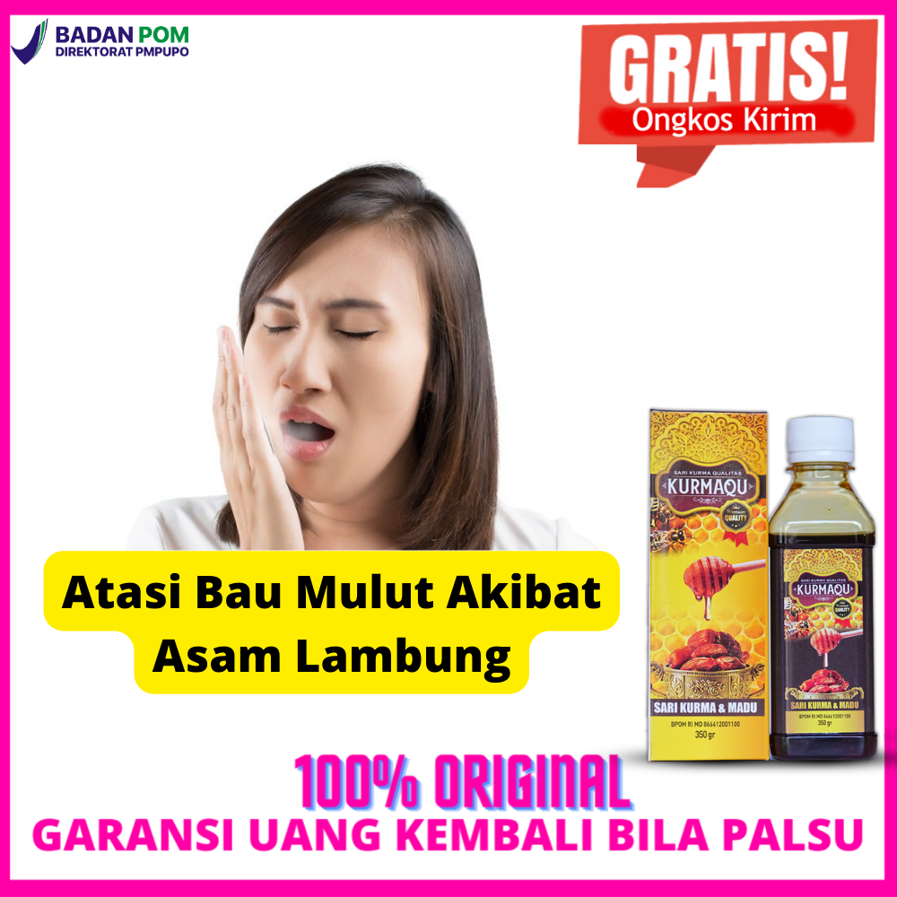 Obat Bau Mulut, Nafas Bau Busuk, Menahun, Bau Mulut Kronis, Obat Mulut Bau Tidak Sedap - Kurmaqu