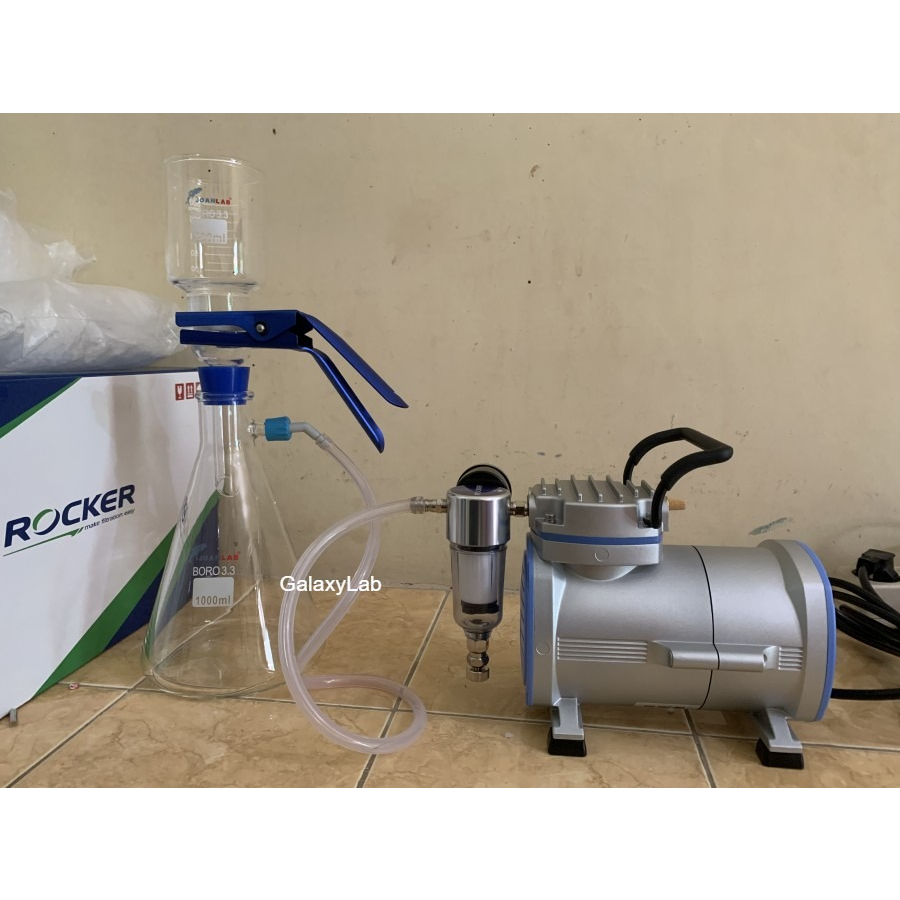 Set Vacuum Filtration With Vacuum Pump Rocker 300