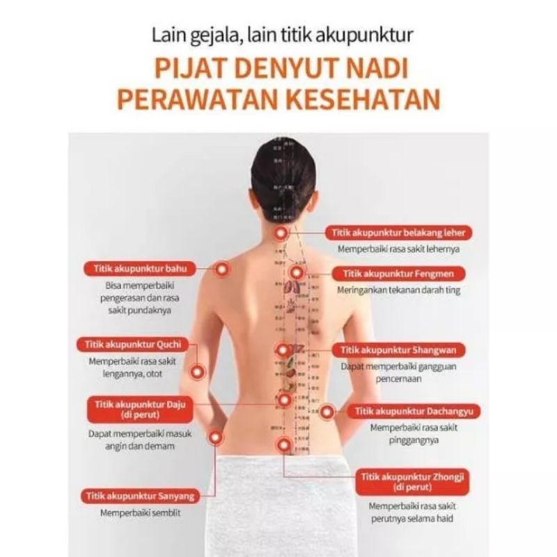 [ORI] Alat Pijat Refleksi Kesehatan Pena Elektrical Laser Terapi Akupuntur Meridian