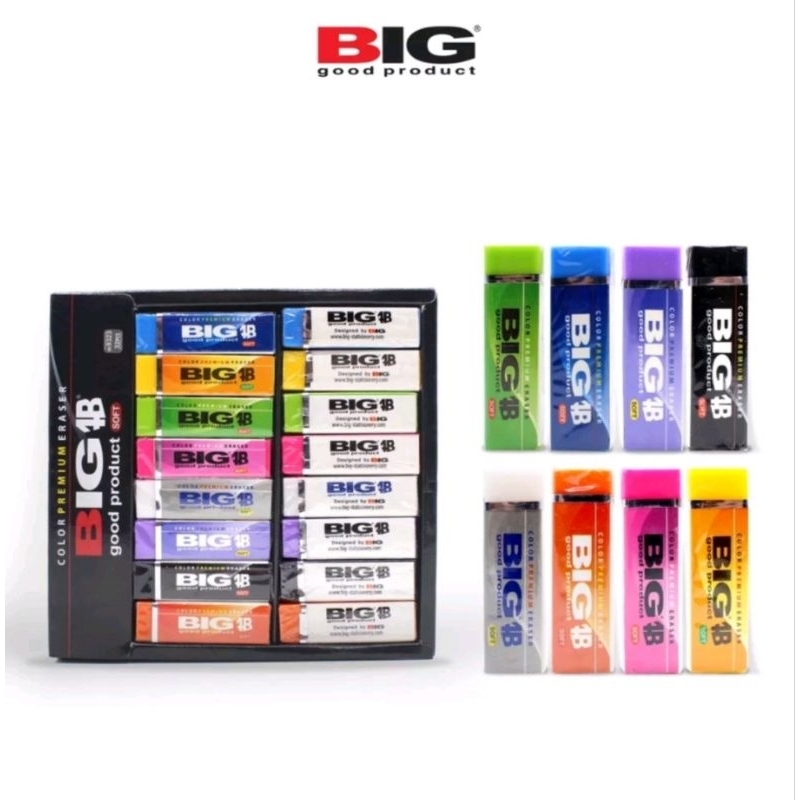 

1 PAK/32 PCS PENGHAPUS/SETIP BIG PREMIUM WARNA-WARNI 9323 NYAstore