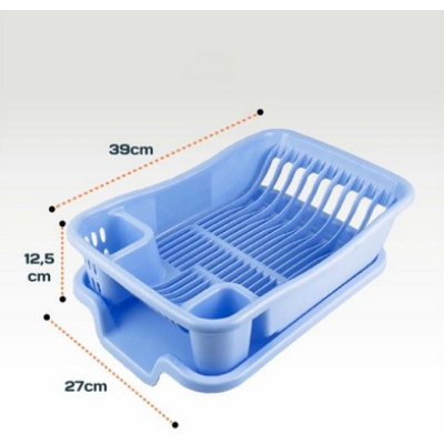 Rak Piring Plastik Rak Cuci Piring Pengering Piring Sumpit Sendok Garpu Model Unik