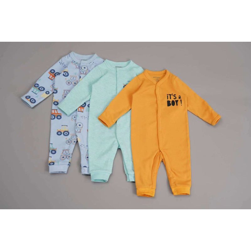 BABY K2 - Baby Jumper Buka Kaki Isi 3 Pcs Import