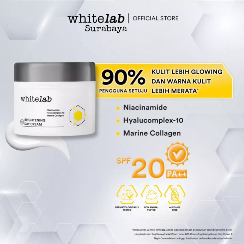 Whitelab Brightening Day Cream - Whitelab Surabaya