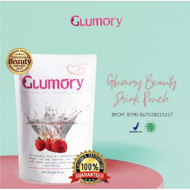 GLUMORY Pouch 10 Sachet / Glumory collagen Beauty Drink