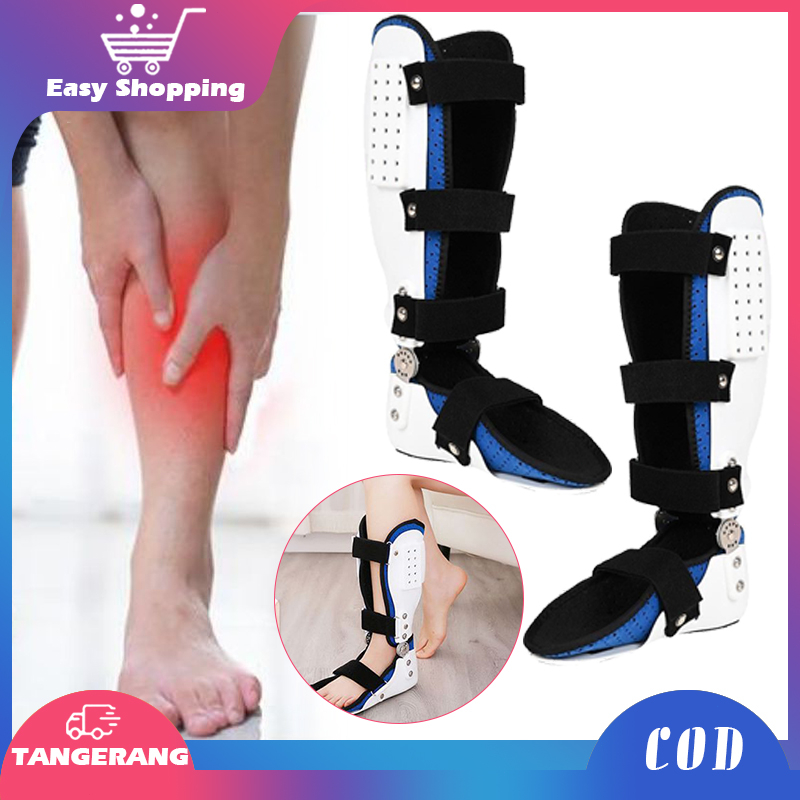 Ankle Foot Orthosis Adjustable Pergelangan Kaki Penyangga Orthosis Brace Ankle Support Penyangga