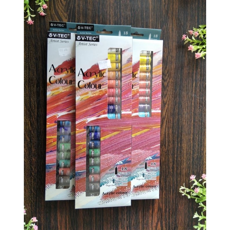 

CAT ACRYLIC 18 WARNA VT 818 / A