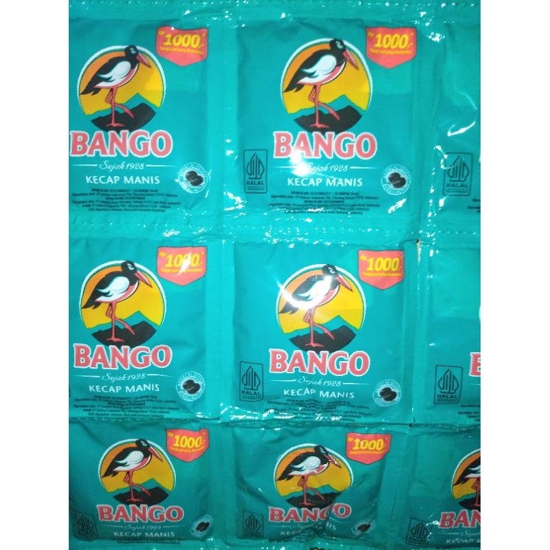 

[GROSIR] Bango kecap manis 18ml (Rp1000) @12sachet