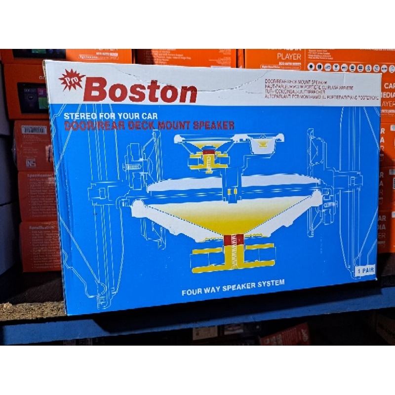 Speaker oval BOSTON coaxial 4 way