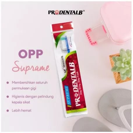 PRODENTAL B SIKAT GIGI OPP SUPREME (ISI 12 PCS)