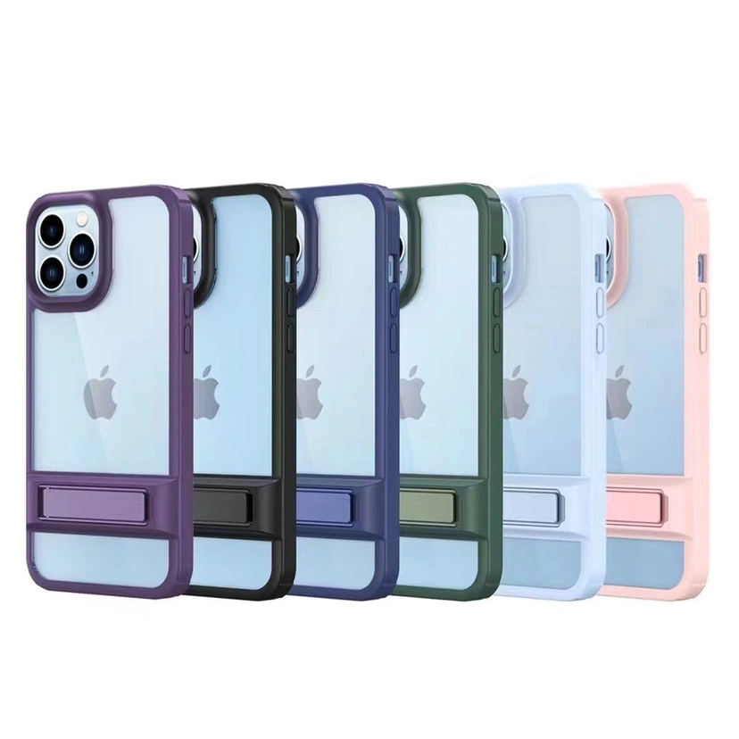 Case iPhone 11/ 12/ 12 Pro/ 12 Pro Max/ 13/ 13 Pro/ 13 Pro Max/ 14/ 14 Pro/ 14+/ 14 Pro Max Case Kickstand