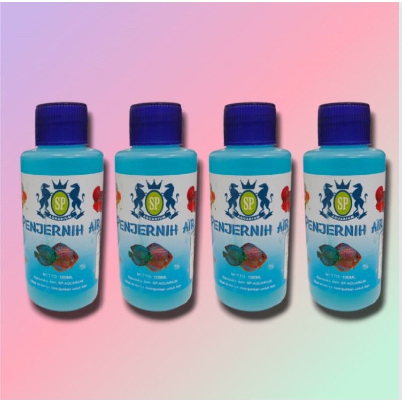 Vivian/Kiyosaki/Takari/SP obat penjernih air Aquarium 100ml